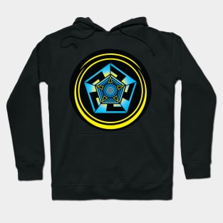 Pentagon Crop Circle Hoodie